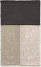 Ferm Living - Pile Badkamermat - Zwart/Grijs - 50 x 80 cm