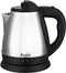 Comelec WK 7316 - Waterkoker - 1,2L 1200W 360 graden draaibaar - Aluminium Zwart