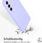 Accezz Samsung Galaxy S23 Plus - Liquid Silicone Backcover - Schokabsorberend - Paars