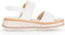 Gabor 22.744.60 - Dames Sandalen - Verstelbare klitteband - Wit