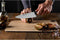 Arcos Universal Koksmes - 17,5 cm - RVS lemmet - zwart