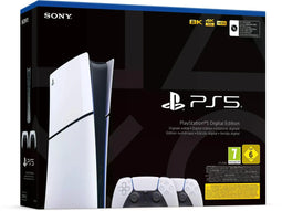 Sony PlayStation 5 Slim Digital Edition - Console 1TB - Inclusief extra controller - Wit Zwart
