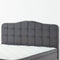 Dreamhouse Marrakech Opberg Boxspring Bed - 140x200 - VELVET ANTRACIET - Met veel Opbergruimte en Inclusief Hoofdbord.