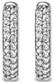 TI SENTO Dames Oorbellen - 925 zilver - Zirconia wit - 7557ZI