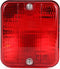 Benson Mistachterlicht - Compact - Rood - 85 x 75 mm - Inclusief Bevestigingsmateriaal