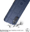 iMoshion Hoesje Geschikt voor Samsung Galaxy A05s Hoesje Siliconen - iMoshion Rugged Shield Backcover - Donkerblauw