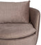 Leunstoel Taupe Hout Ijzer 84 x 74 x 66 cm