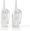 Nedis Audio-Babyfoon - FHSS (Frequency-Hopping Spread Spectrum) - Bereik: 300 m - Batterij Gevoed / Netvoeding - Grijs / Wit