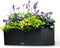 LECHUZA Balconera Cottage 80 - Plantenbak - 12L - Graniet