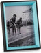 Fotolijsten Zwart Blauw Kristal Hout MDF (3 x 20 x 15 cm)
