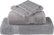 vidaXL - Gastendoekjes - SOLUND - 2 - st - 600 - g/m² - 30x50 - cm - grijs
