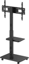 Ergo Office ER-304 B - TV-standaard - max. belasting 50kg - max. VESA 600x400 - zwart