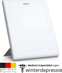 Beurer TL 45 - Lichttherapielamp - 3 Kleurtemperaturen - 10000 Lux - Compact 25 x 20 cm - LED - UV-vrij - Medisch gecertificeerd