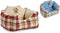 Hondenbed Mascow A1506 40 x 30 x 60 cm Geruit (8 Stuks)