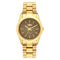 IKKI BRONX BX15 Dames Horloge - 3ATM Waterdicht - RVS - Goudkleurig / Taupe