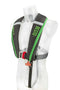 Besto Comfort fit 180N MH - Automatisch reddingsvest - Harnas en beenband - Zwart/groen