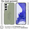 iMoshion Hoesje Geschikt voor Samsung Galaxy S23 Plus Hoesje Siliconen - iMoshion Design hoesje - Groen / Floral Green