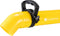 Leidingreinigingspomp - Pijpreinigingsapparaat - Met handschoenen en 3 opzetstukken - Geel