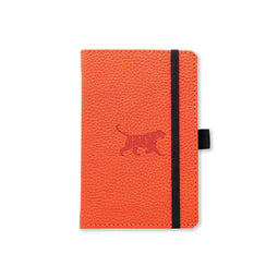 Dingbats A6 Pocket Wildlife Orange Tiger Notebook - Lined