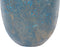 Beliani VELIA - Decoratieve vaas - Blauw - Terracotta