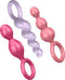 Satisfyer Plugs gemaakt van siliconen, 13,5 - 14 cm, 3 delen