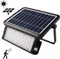 LED's Light Solar LED Schijnwerper met Bewegingssensor - 3 standen - Draadloos - 1080 Lumen - Zwart