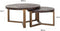 Richmond Interiors Salontafel Cromford Mill set van 2 (Brushed Gold)