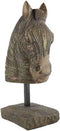Ornament Paard decoratie op sokkel 48 cm