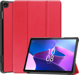 imoshion Tablet Hoes Geschikt voor Lenovo Tab M10 (3rd gen) - imoshion Trifold Bookcase - Rood /Rood
