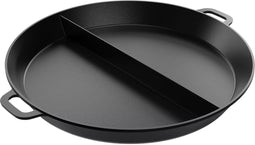 AMT Gastroguss Grote pan 80 cm - 2 segmenten - Gietaluminium - Ovenbestendig - 33,9 liter capaciteit