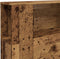vidaXL - Hoofdbordkast - 200x18,5x102,5 - cm - bewerkt - hout - oud - houtkleurig