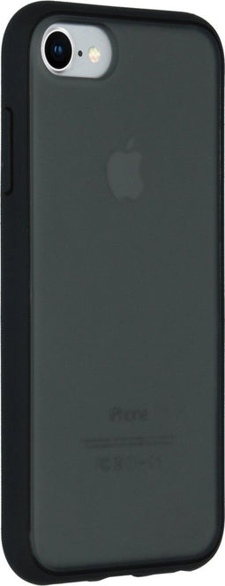 iMoshion Hoesje Geschikt voor iPhone SE (2022) / SE (2020) / 8 / 7 / 6s / 6 Hoesje - iMoshion Frosted Backcover - Zwart