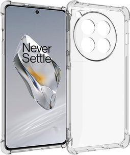 iMoshion Hoesje Geschikt voor OnePlus 12 Hoesje Siliconen - iMoshion Shockproof Case - Transparant