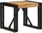 vidaXL - Salontafel - 40x40x35 - cm - massief - acaciahout