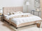 AMBASSADOR - Tweepersoonsbed - Beige - 180 x 200 cm - Polyester