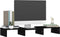 vidaXL - Monitorstandaard - 60x24x10,5 - cm - massief - grenenhout - zwart
