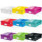Leitz Wow Click & Store Middelgrote Opbergdoos - 85% Gerecycled Karton - Ruimtebesparende Sorteerdoos met Vakjes - 28.1 x 10 x 37 Cm (BxHxD) - Geel