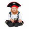 Kostuums voor Baby's My Other Me Piraat 4 Onderdelen Zwart - 7-12 Maanden