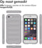 iMoshion Hoesje Geschikt voor iPhone 7 / 8 / SE (2020) / SE (2022) Hoesje Siliconen - iMoshion EasyGrip Backcover - Grijs