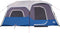 vidaXL - Tent - 9-persoons - waterdicht - met - LED - lichtgroen