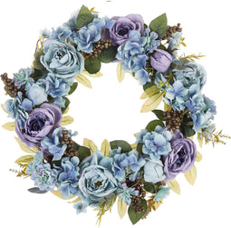 Beliani GALDAR - Krans - Blauw - Kunststof