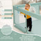 Coast Babybox - Deurbox - 4 Handgrepen & 50 Oceaanballen - 200 x 180 x 68 cm - Groen