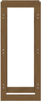 vidaXL - Haardhoutrek - 41x25x100 - cm - massief - grenenhout - honingbruin