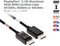 Club 3D - DisplayPort 2.1 DP80 - 1,2m - Zwart