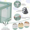 Coast Babybox - Deurbox - 4 Handgrepen & 50 Oceaanballen - 200 x 180 x 68 cm - Groen