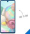 Accezz Samsung Galaxy A71 - Glass Screenprotector met Applicator - 9H Geharde Glas