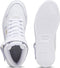 PUMA Carina Street Mid - Hoge Sneakers - Imitatieleer - Wit - Maat 39