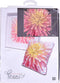 Thea Gouverneur - Borduurpakket met telpatroon - 441.05 - Voorgesorteerde DMC Garens - Dhalia - Zwart Aida - 33 cm x 33 cm - DIY Kit