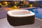 SUN SPA Vierkante opblaasbare opblaasbare spa - 6 personen - 1, 85 x H 0, 65 m
