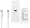 Nedis WCPD65W105WT - Wandlader - 65W USB-C PD 3.0 - Wit